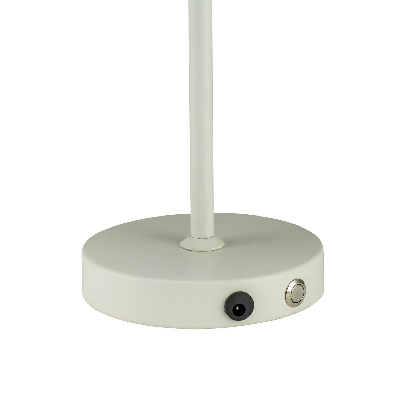 Prenosiva LED stolna lampa na punjivu bateriju Stockholm, bijela - Dyberg Larsen