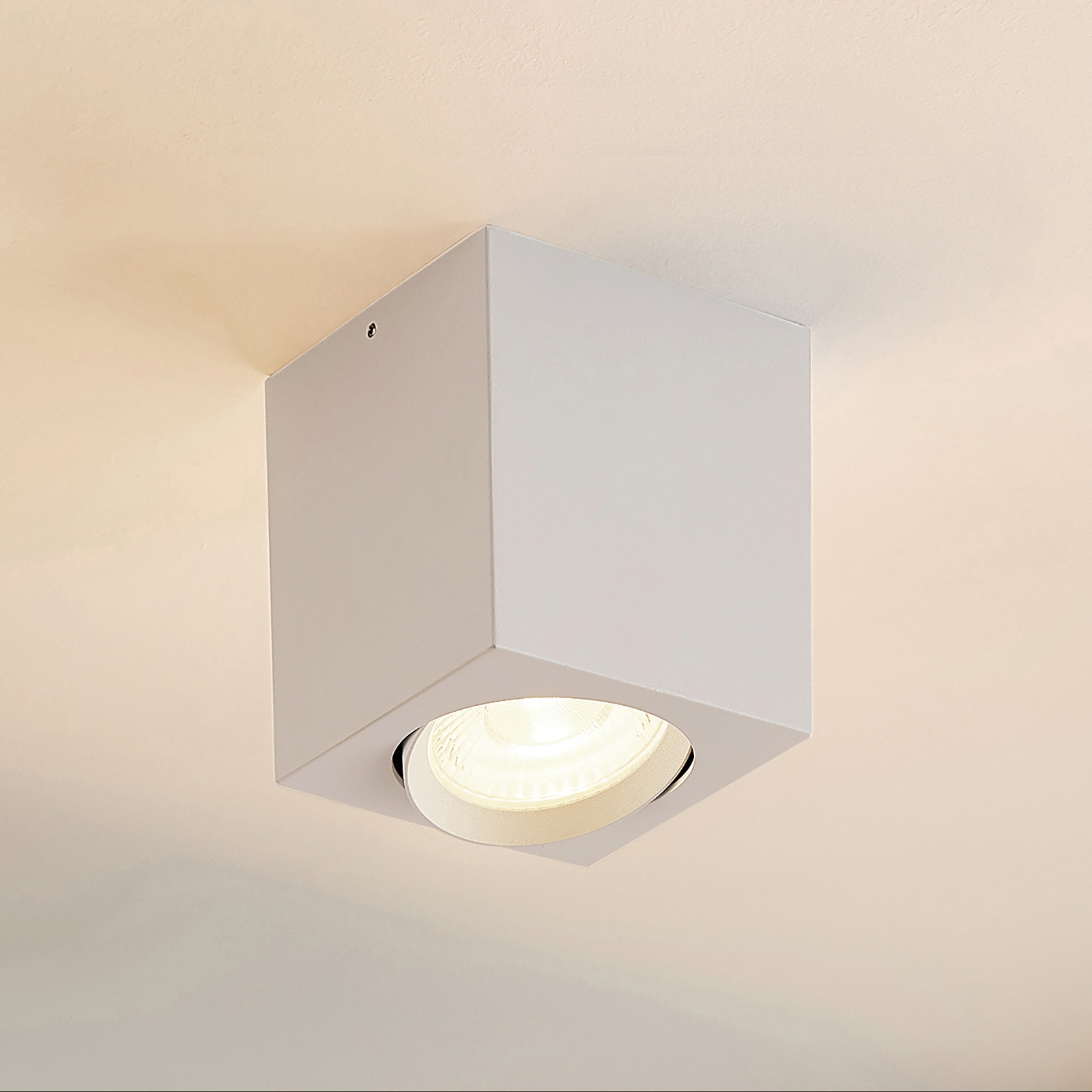 Arcchio Basir LED-Deckenstrahler in Weiß,16W