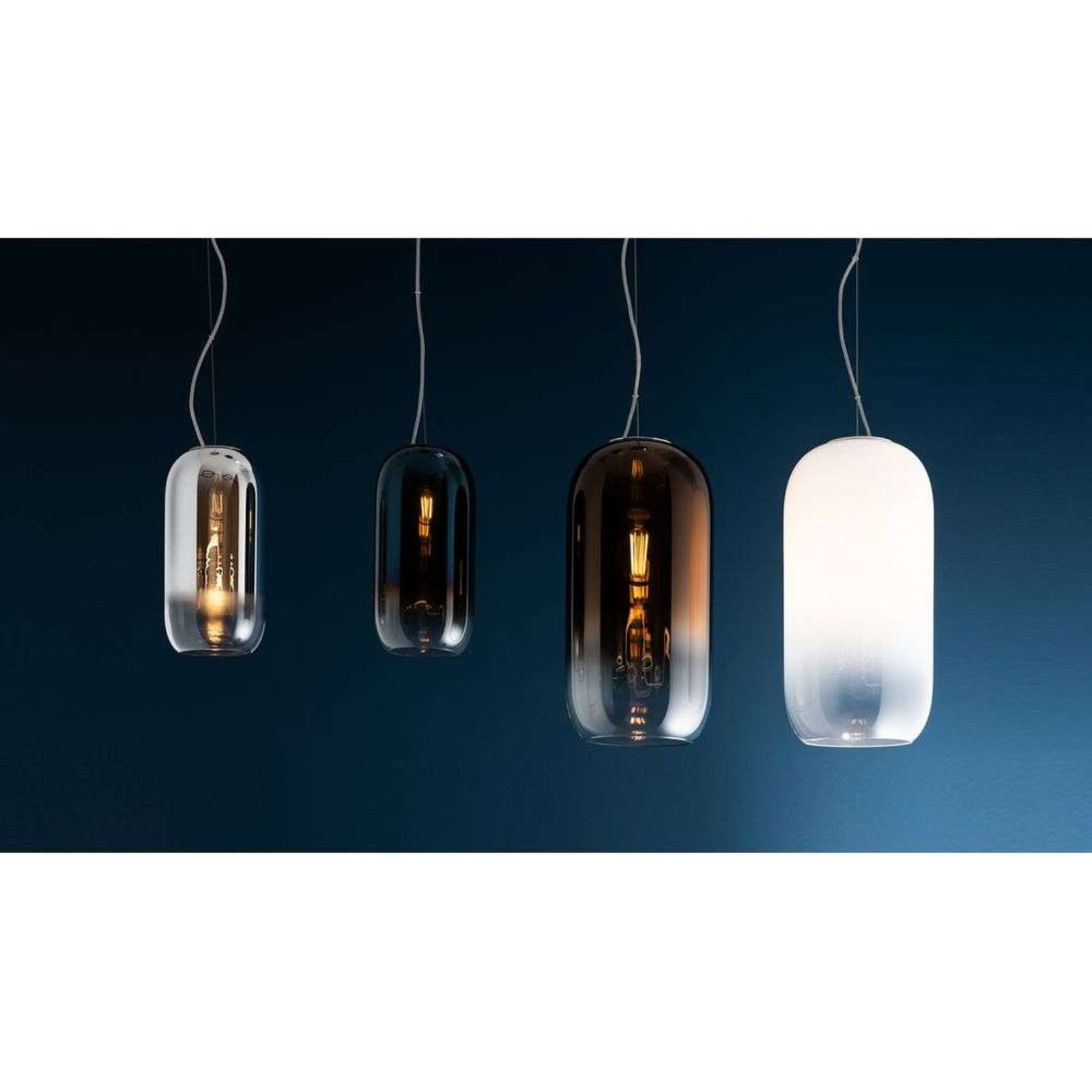 Gople Lustră Pendul Bronze/Black - Artemide