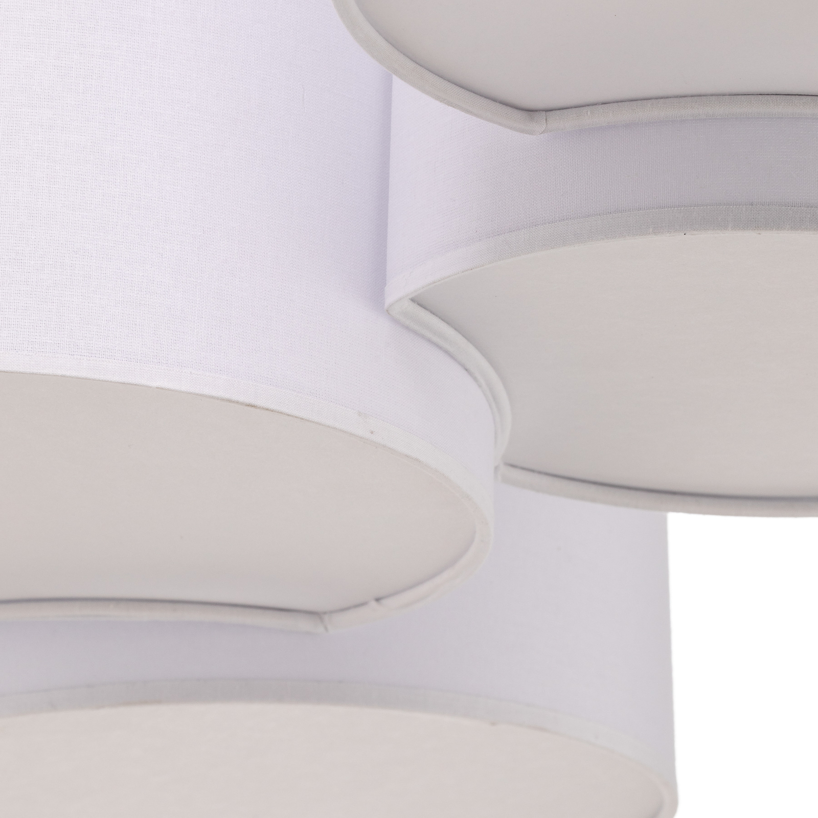 5-bulb Mona ceiling light, white