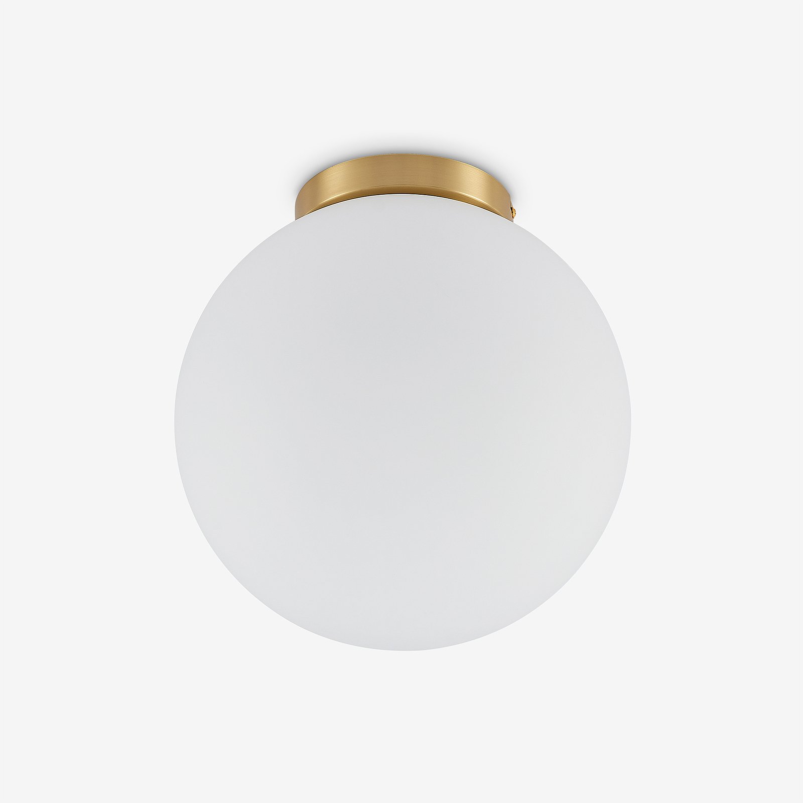 Lindby Meriala ceiling light brass lampshade Ø30cm