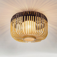 Forestier Bamboo Light lámpara de techo de bambú