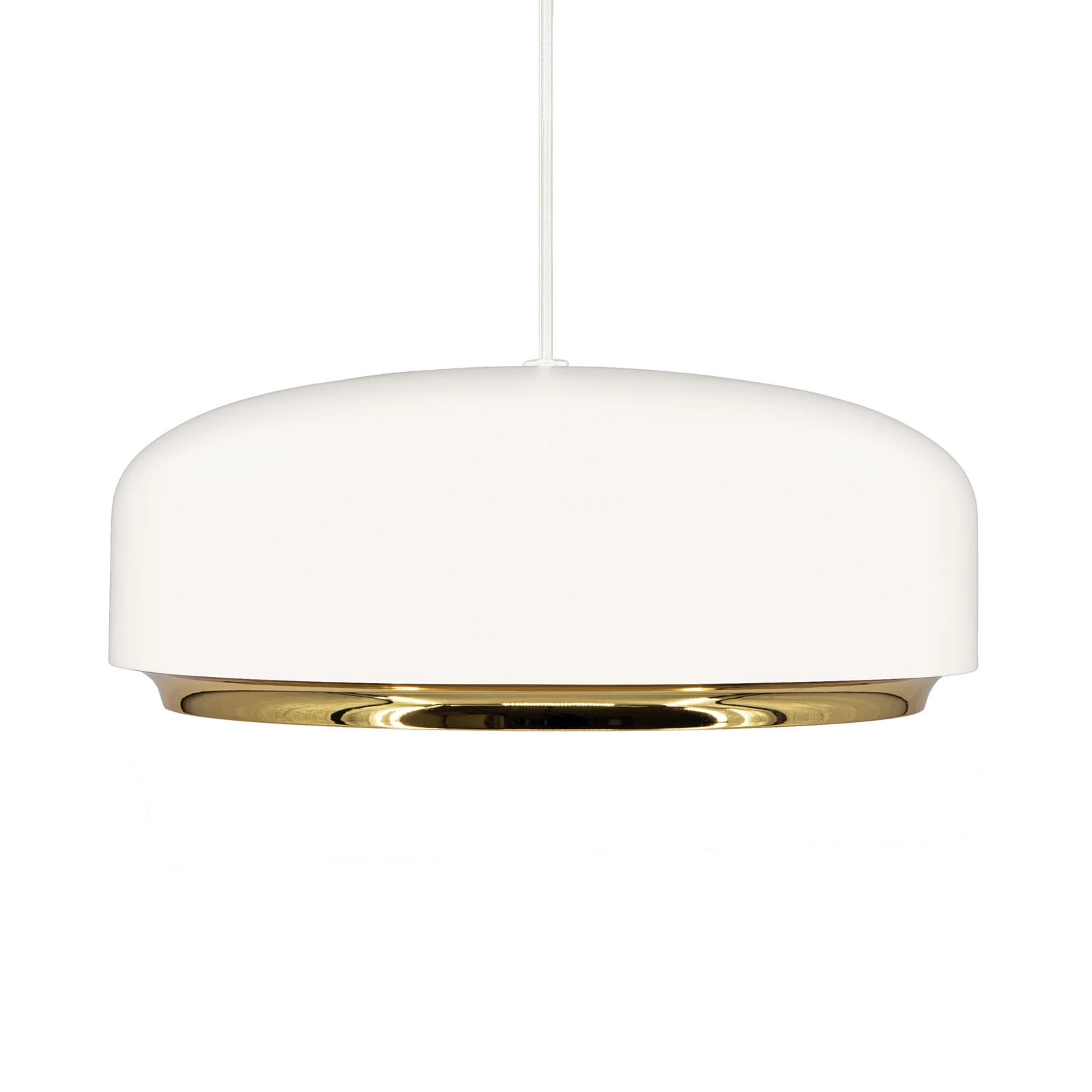UMAGE Hazel vidējā piekaramā lampa, balta, Ø 40 cm