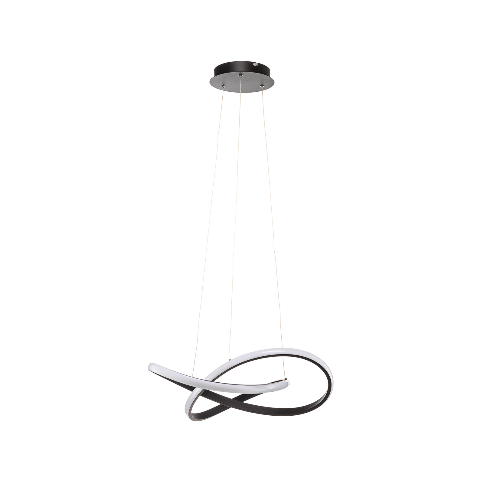 Lindby Kamia LED-Hängeleuchte, schwarz