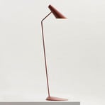 Vibia I.Cono 0712 dizaina stāvlampa, sarkanbrūna