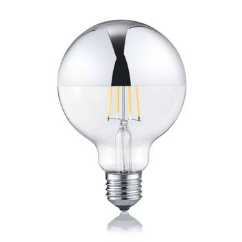 LED-globlampa E27 7 W 2 700 K dimbar toppspegel