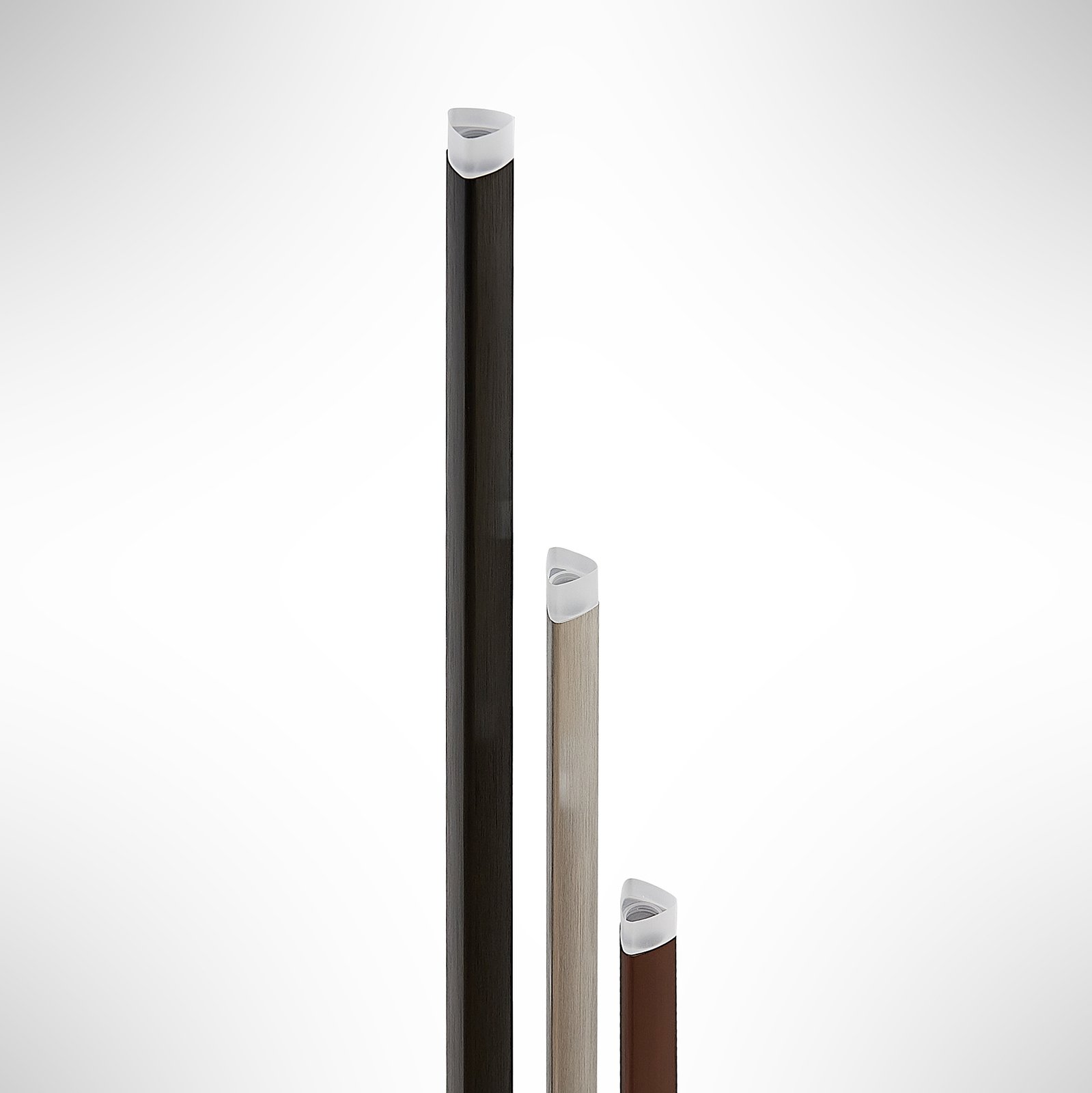 Stoika Állólámpa Black/Alu/Brown - Lucande