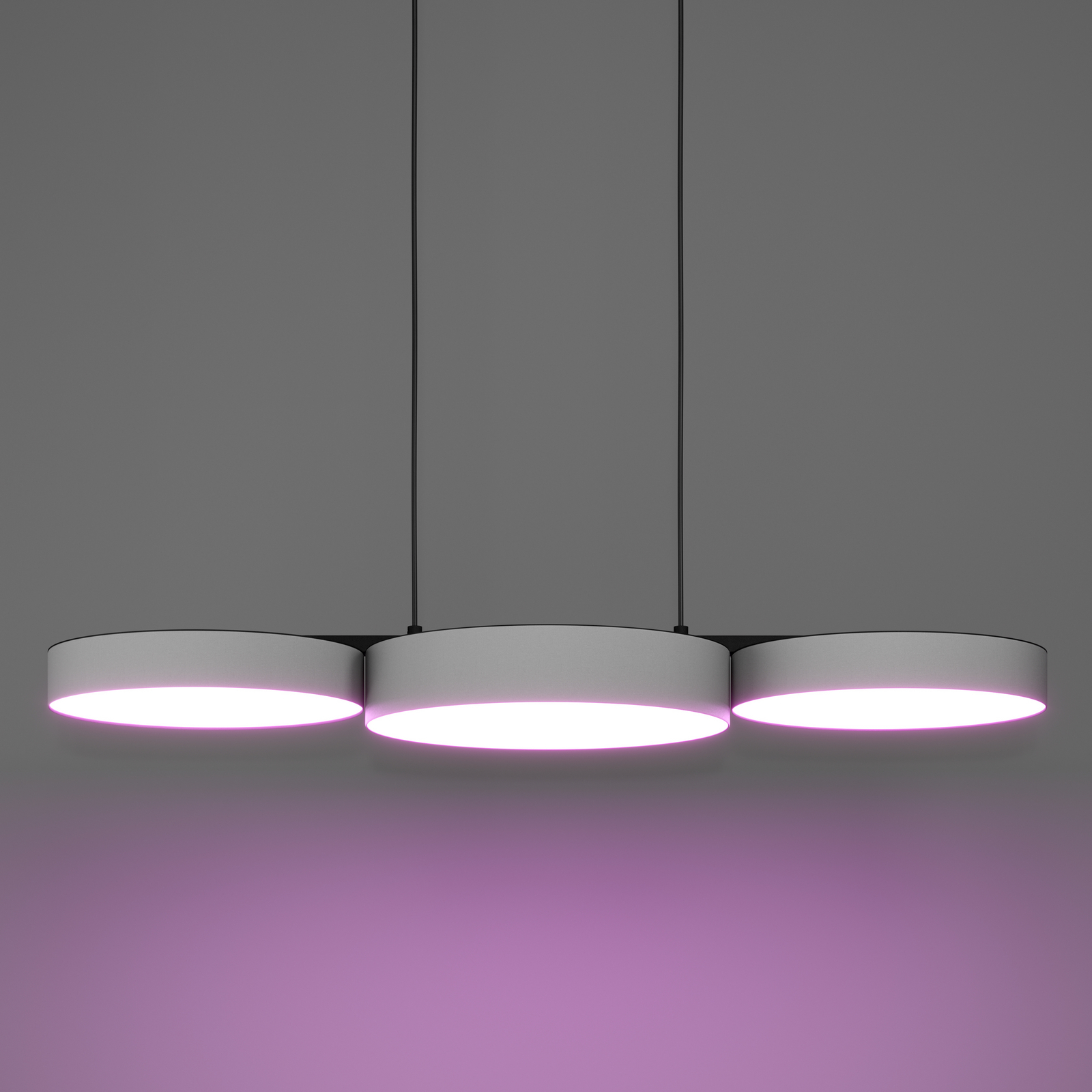 EGLO connect Smart LED-riippuvalaisin Barbano-Z, harmaa