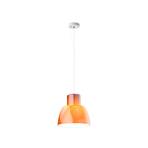 Nemo suspension Lorosae, orange, Ø 30 cm, verre, E27