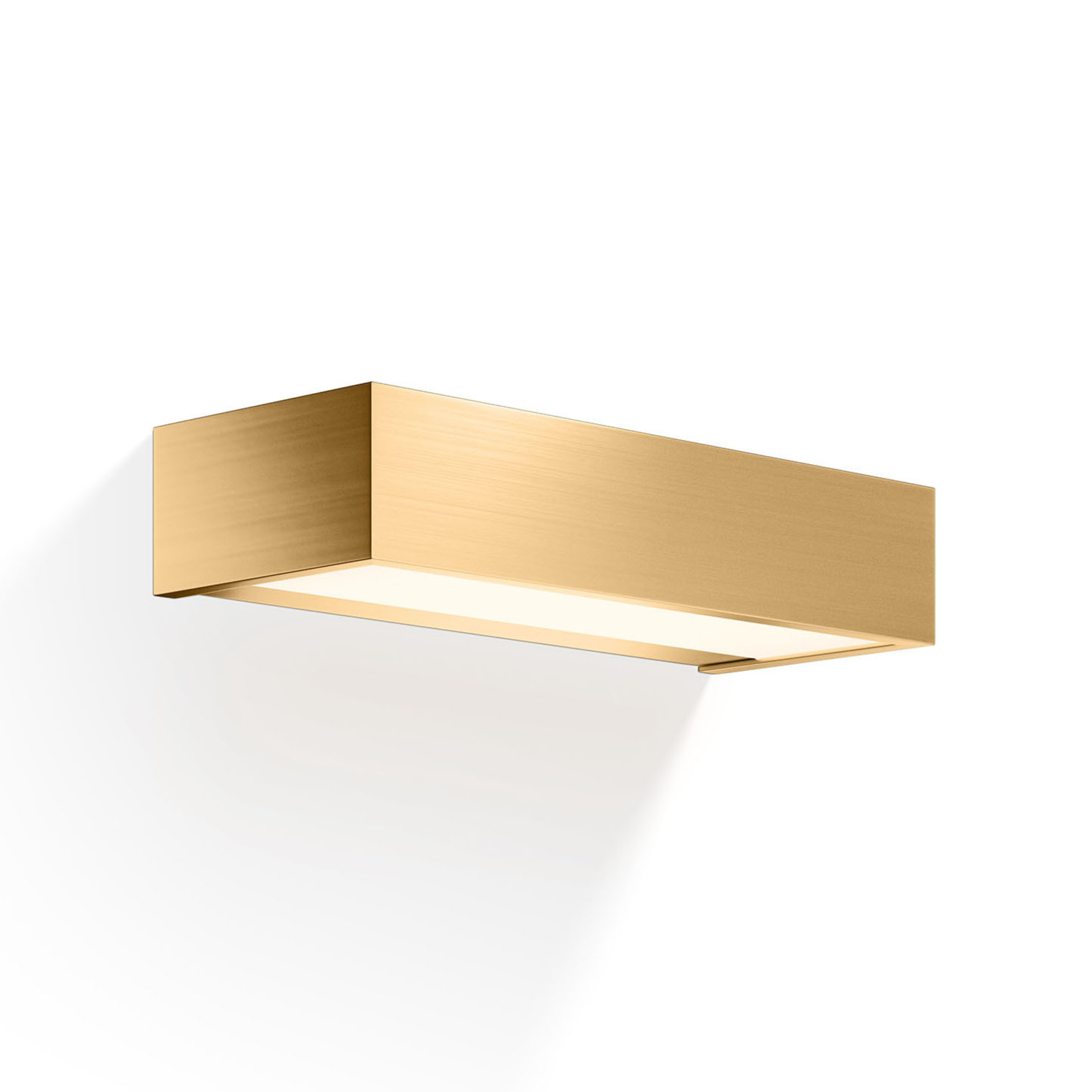 Decor Walther Box LED wall lamp gold 2,700K 25 cm