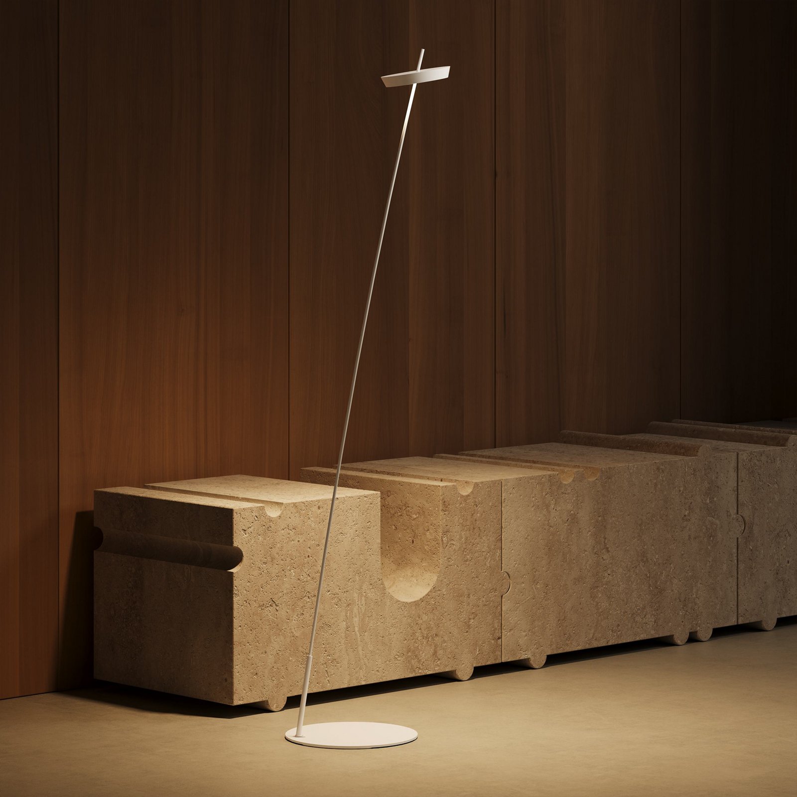 LED-akku-maavalaisin Mahina, valkoinen, korkeus 130 cm, metalli, CCT