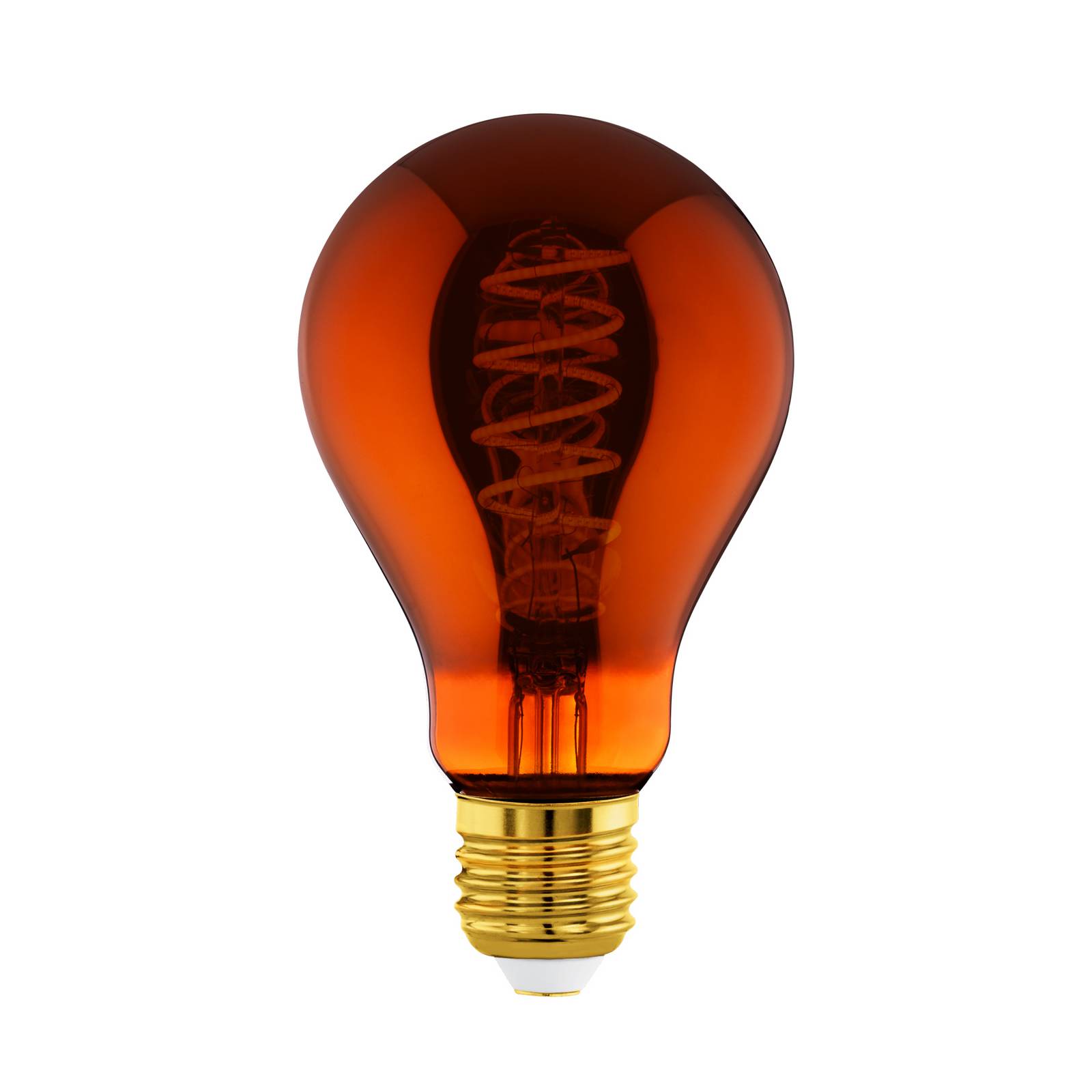 LED-Lampe E27 Filament 4W 2.000K kupfer bedampft