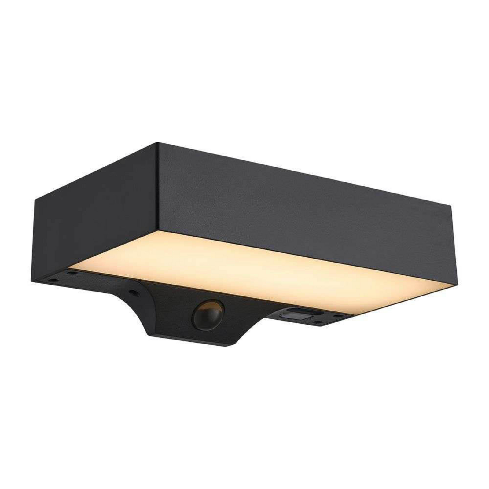 Monay Square Solar Draußen Wandleuchte IP44 Schwarz - Nordlux