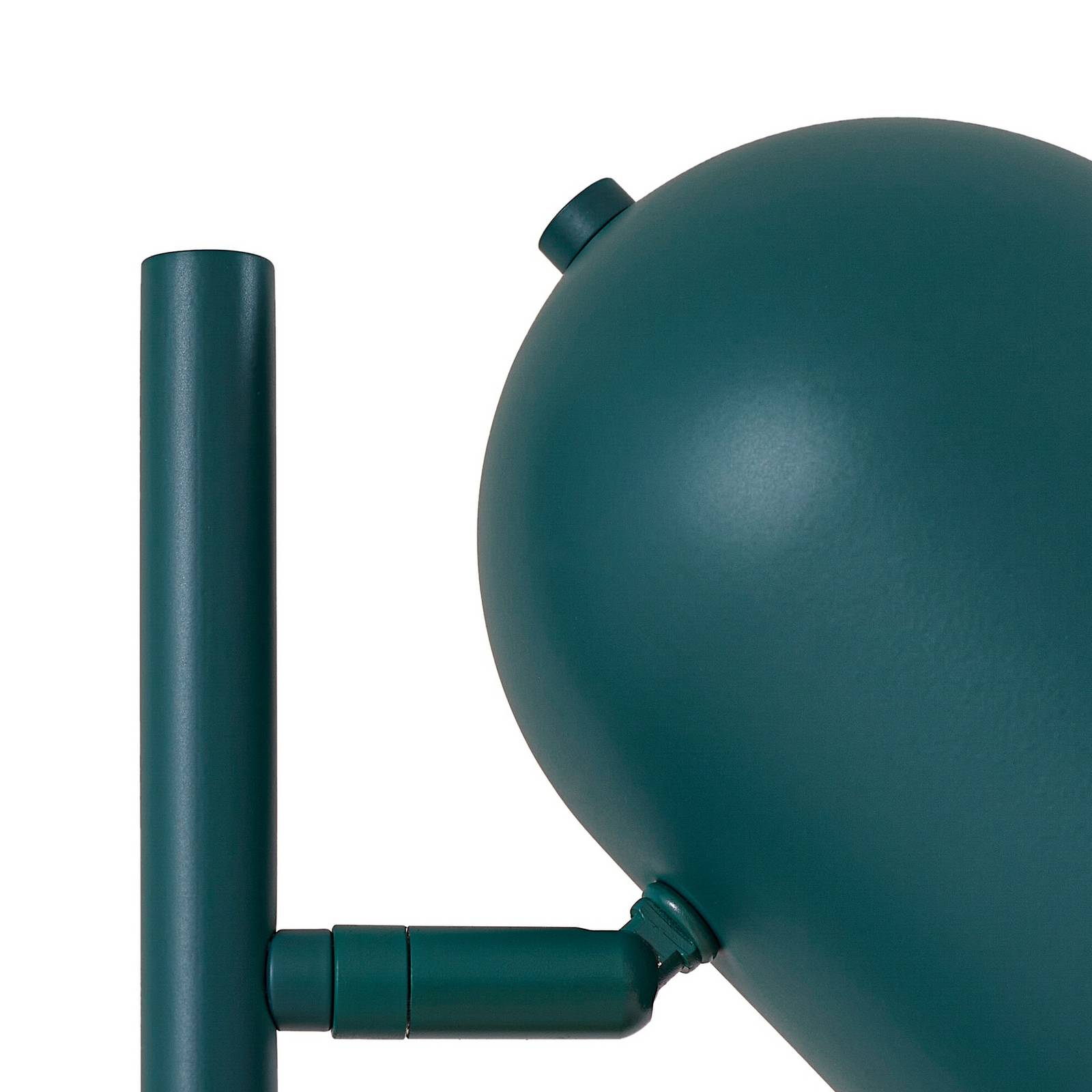 Lindby Lampa stojąca Isara, zielona, 165 cm, 2-punktowa, metal, E27