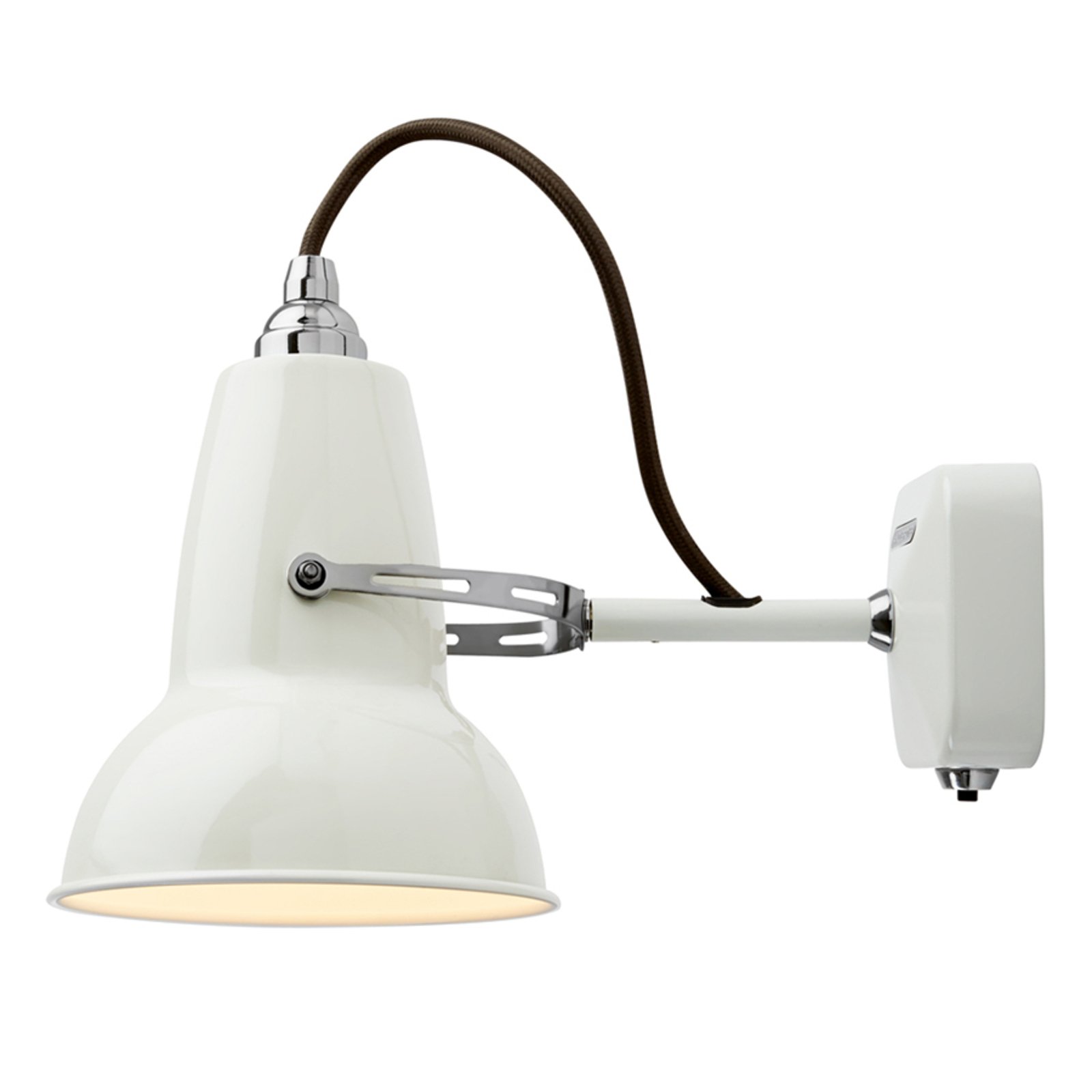 "Anglepoise Original 1227 Mini sieninis šviestuvas baltas