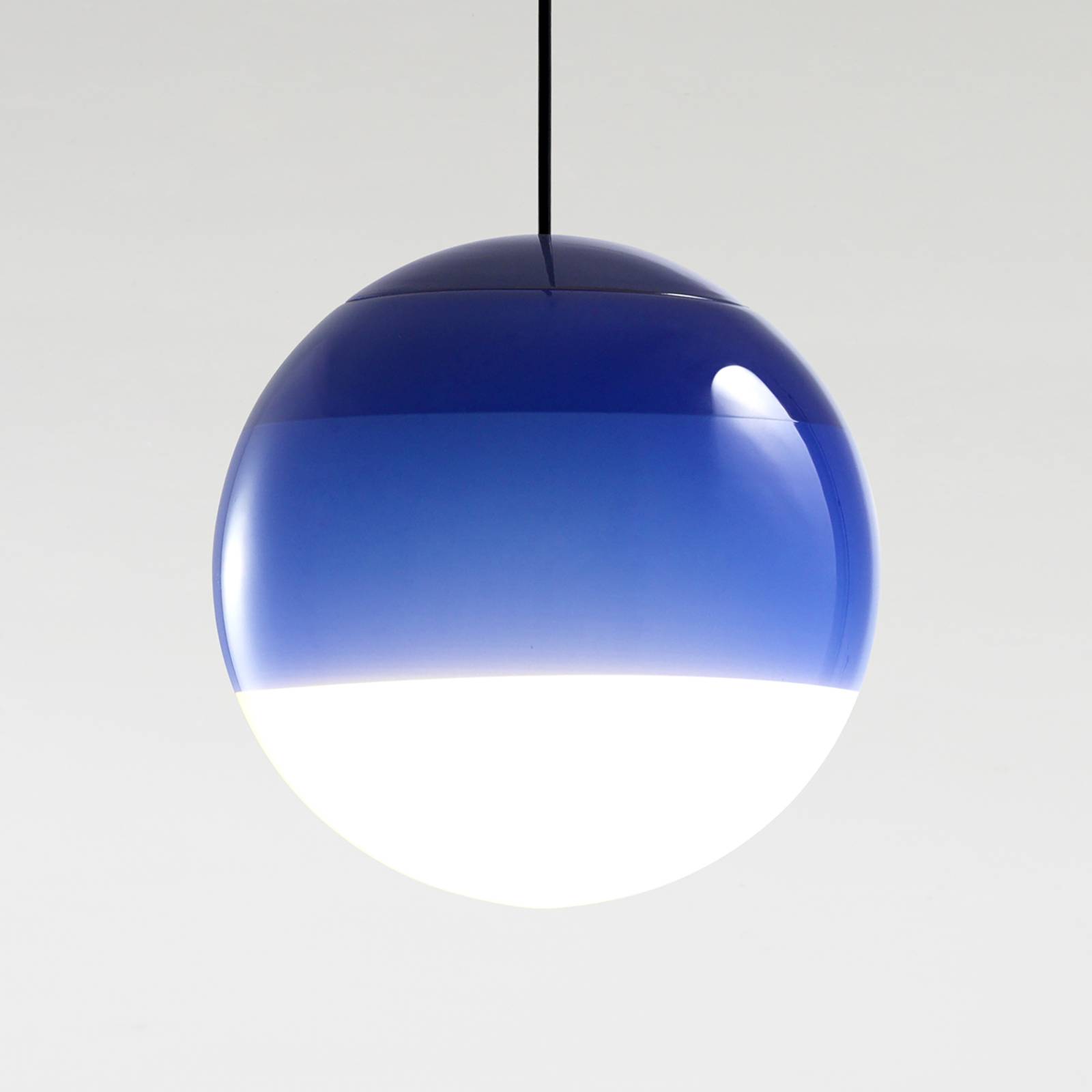 MARSET Dipping Light LED Suspension Ø 30 cm bleu