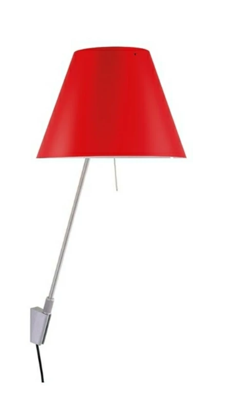 Luceplan – Costanzina Wandleuchte Alo/Primary Red