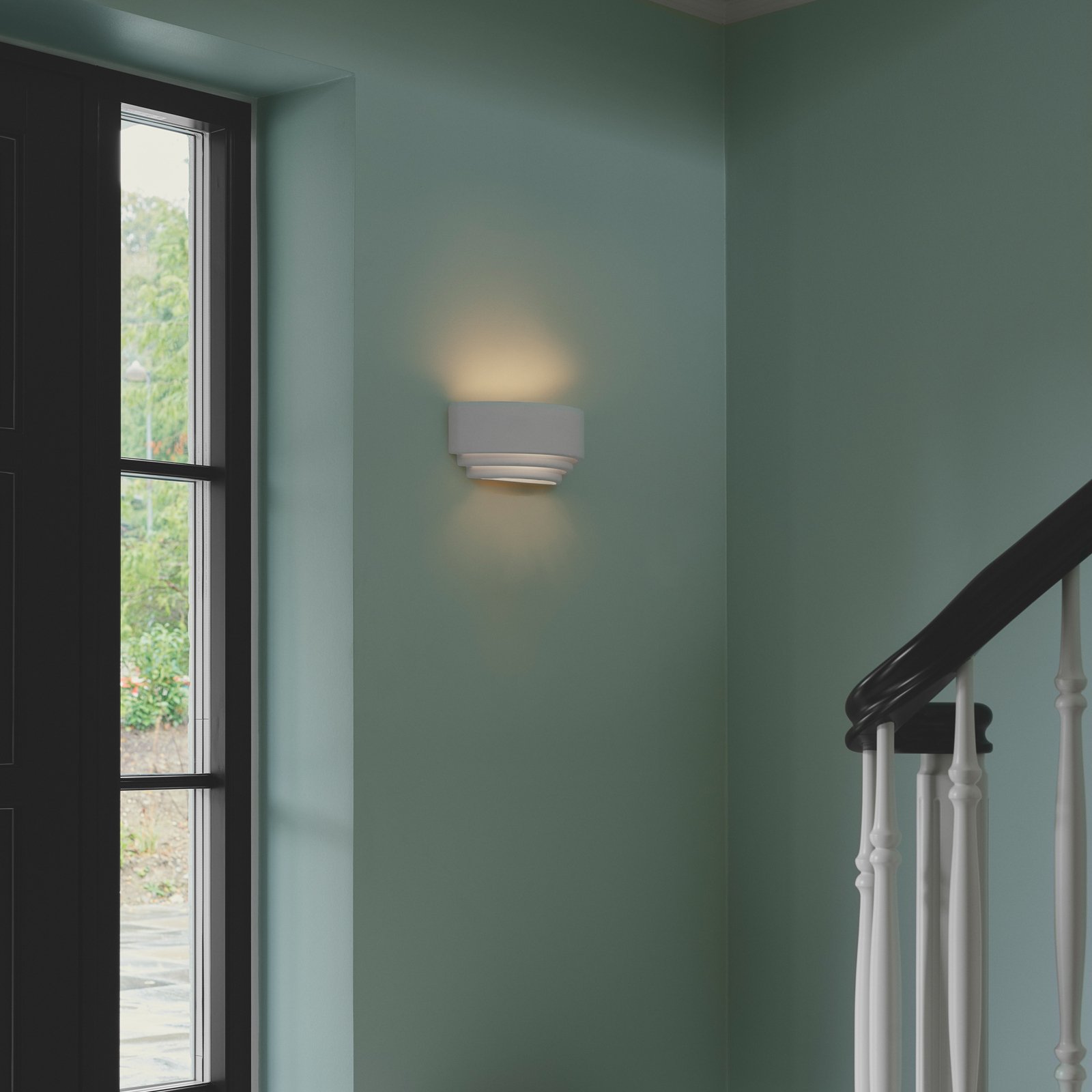 Lancio Oblong Zidna lampa Bijela - Nordlux