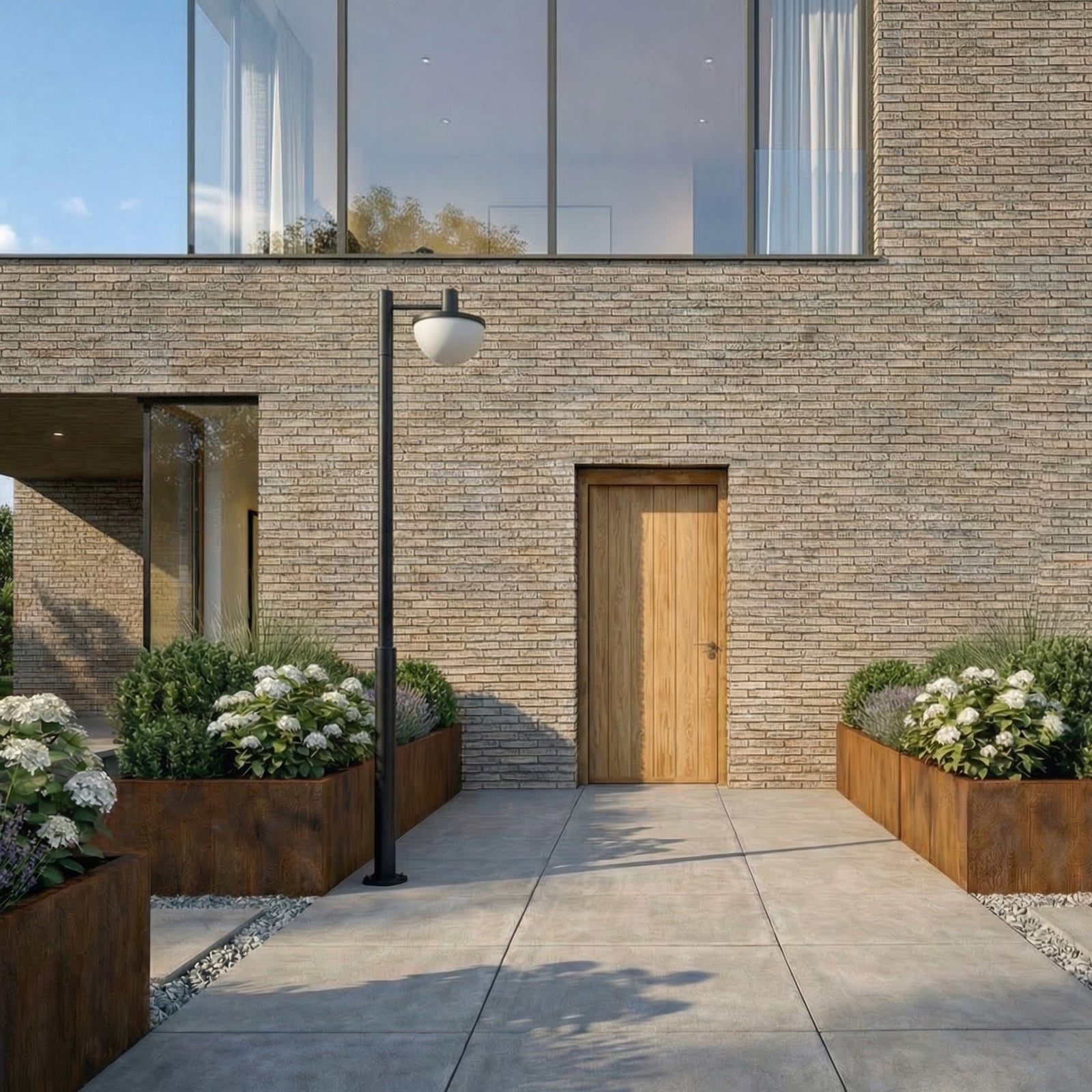 Lucande Toras LED kültéri világítás, fekete, 1 izzó, CCT dimmelhető