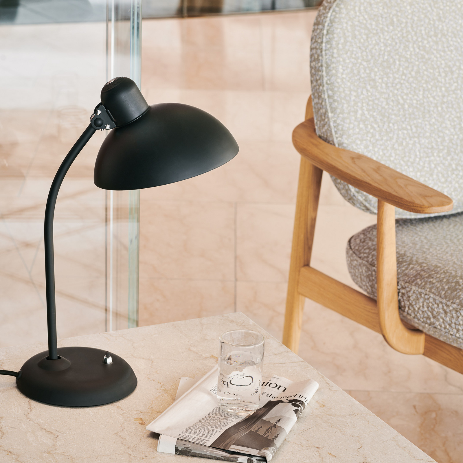 FRITZ HANSEN Kaiser Idell 6556-T mat negru