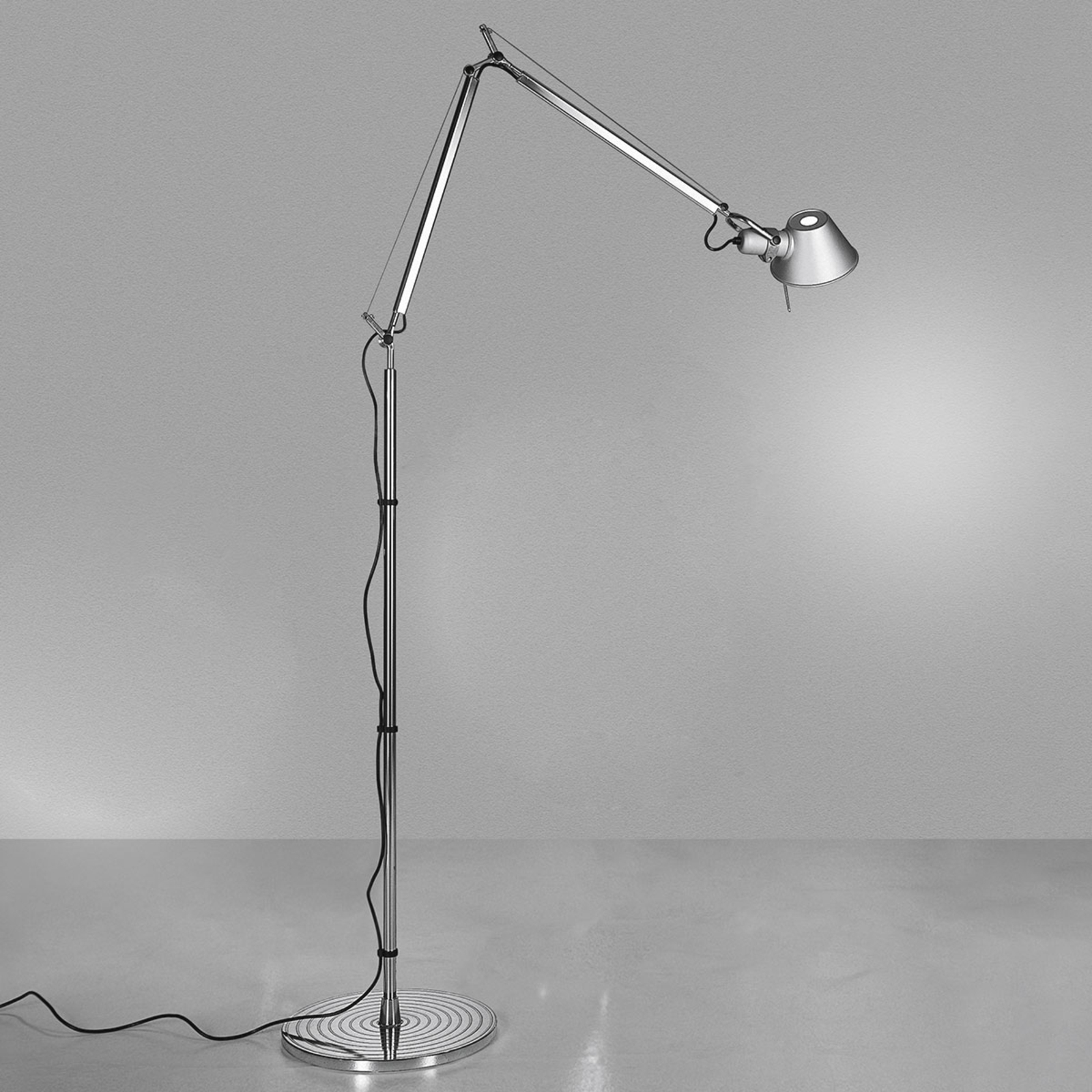 Artemide Tolomeo lámpara de pie E27 aluminio