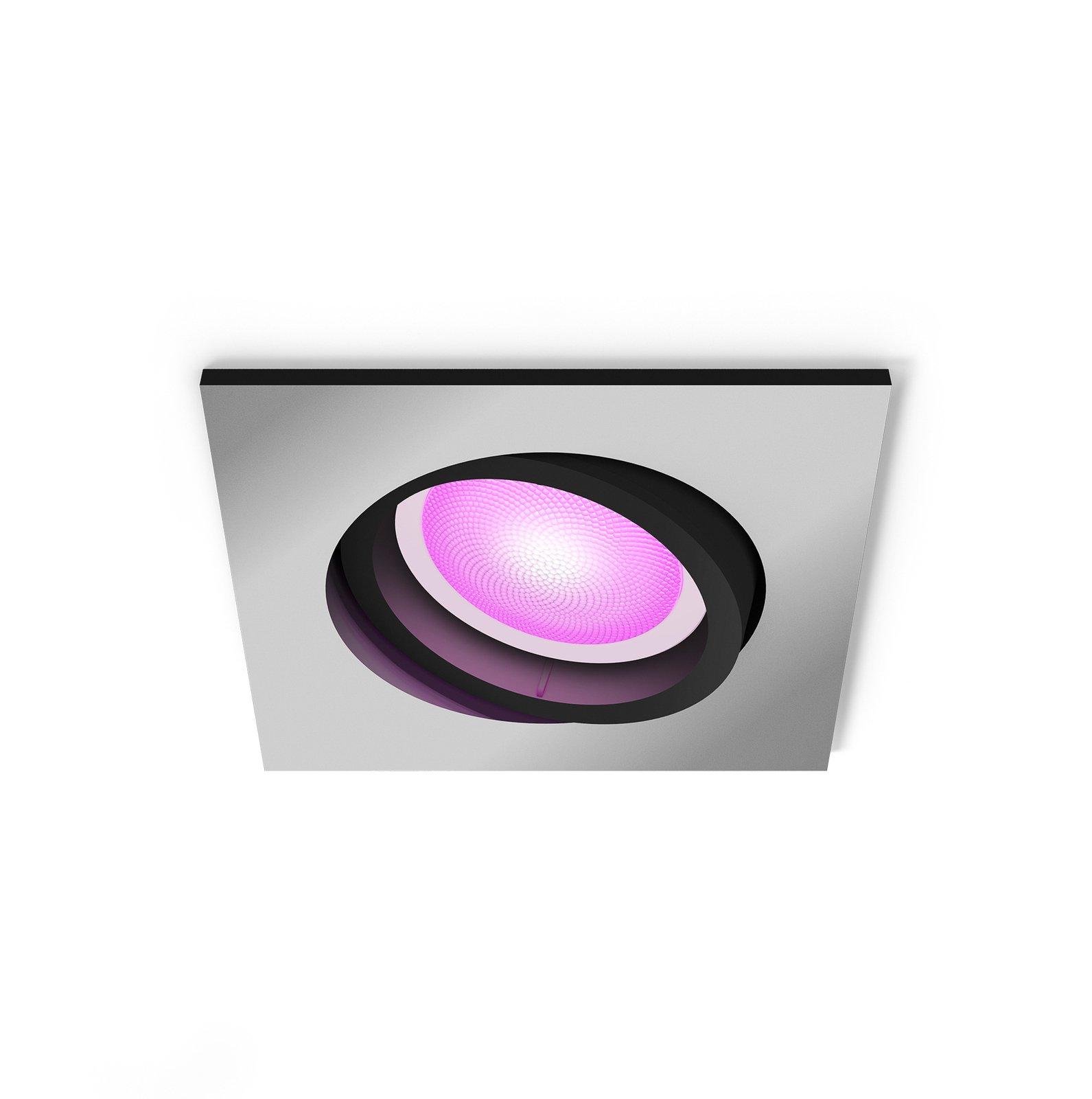 Philips Hue LED upotettava valonheitin Centura, alumiini 9x9 cm CCT RGB