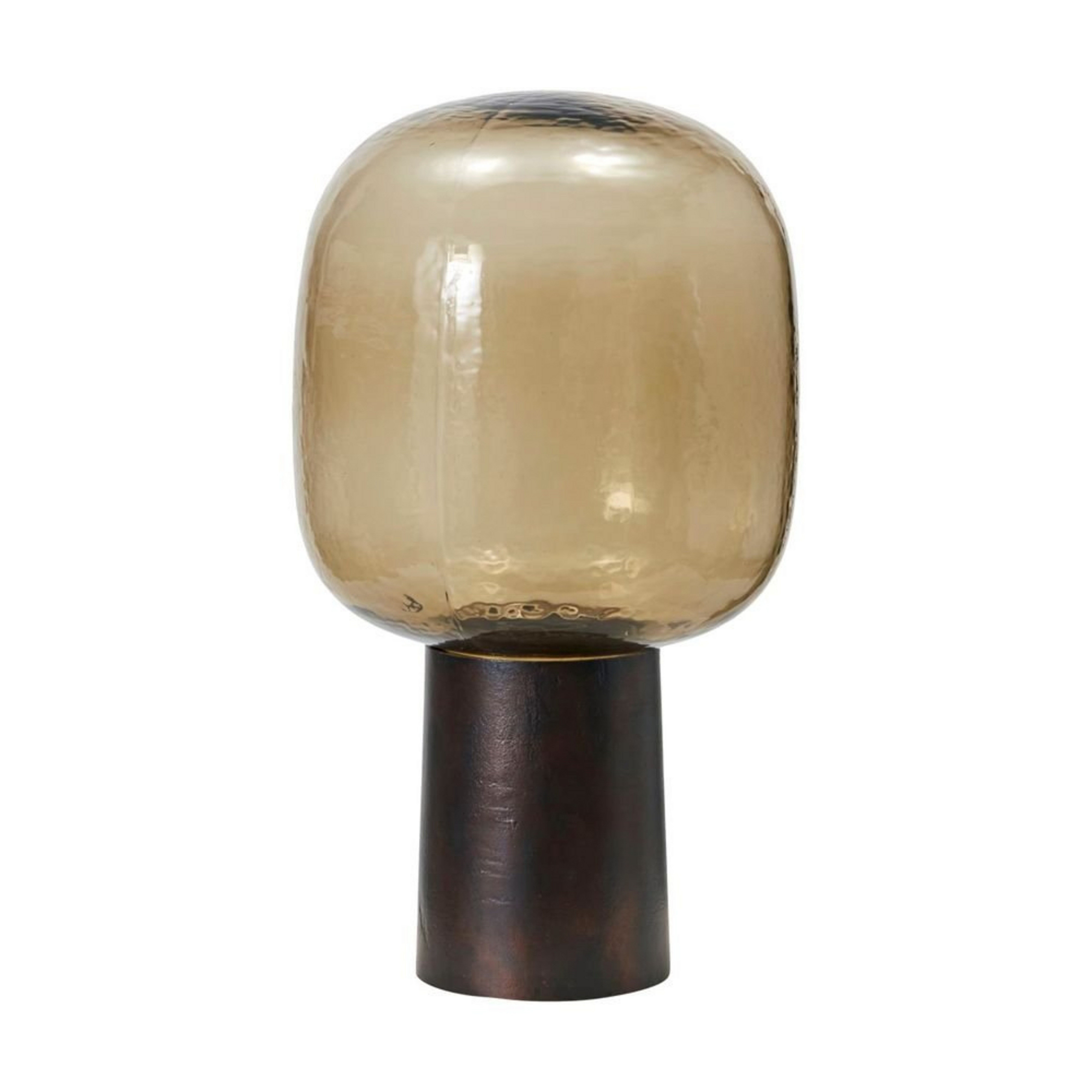 Note Bordlampe Brown Brass - House Doctor