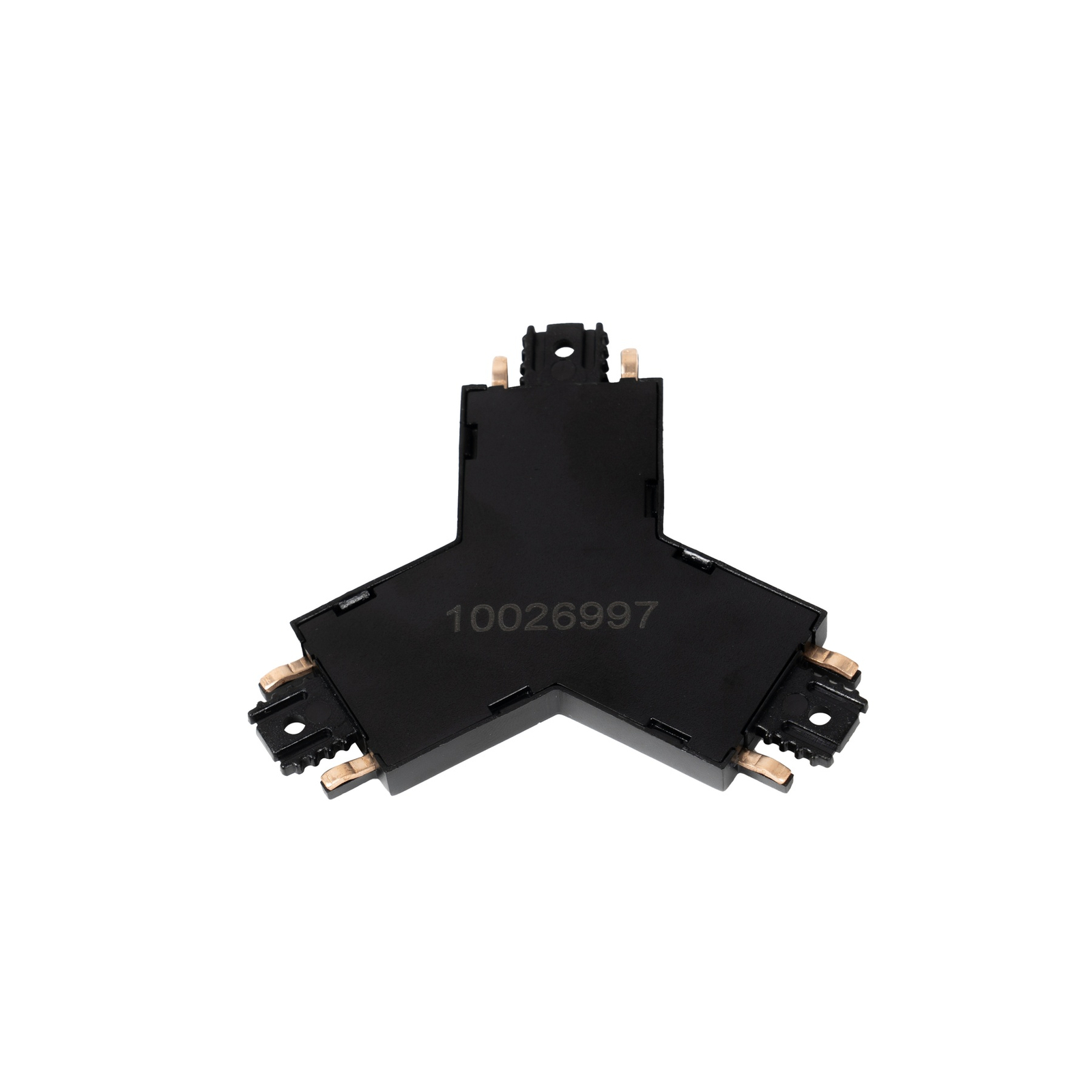 Conector Y Lindby Lumaro, negru, 7,85 cm, plastic