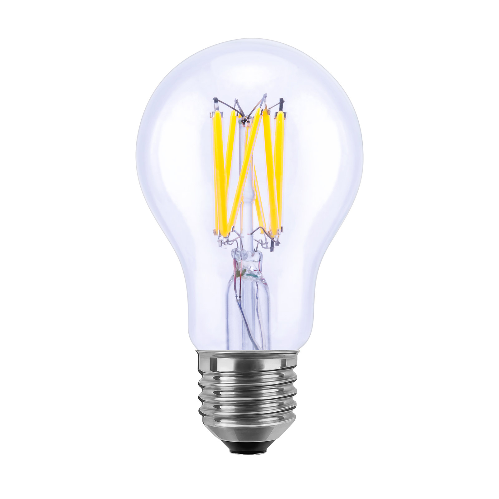 SEGULA LED svjetiljka velike snage, E27, 8W, prozirna