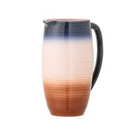 Džbán Tatum, oranžovo-modrý, výška 25 cm, keramika – Bloomingville