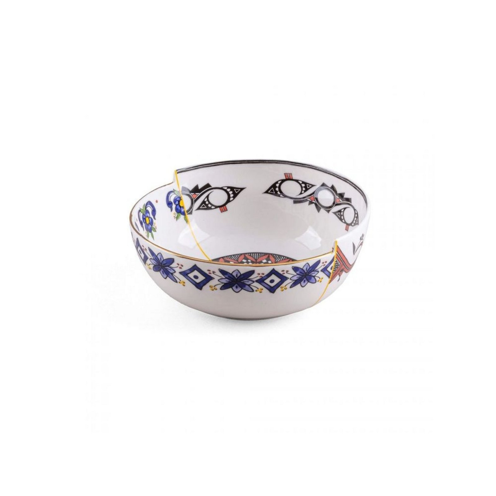 Hybrid-Tiwanaku Bowl In Porcelain - Seletti