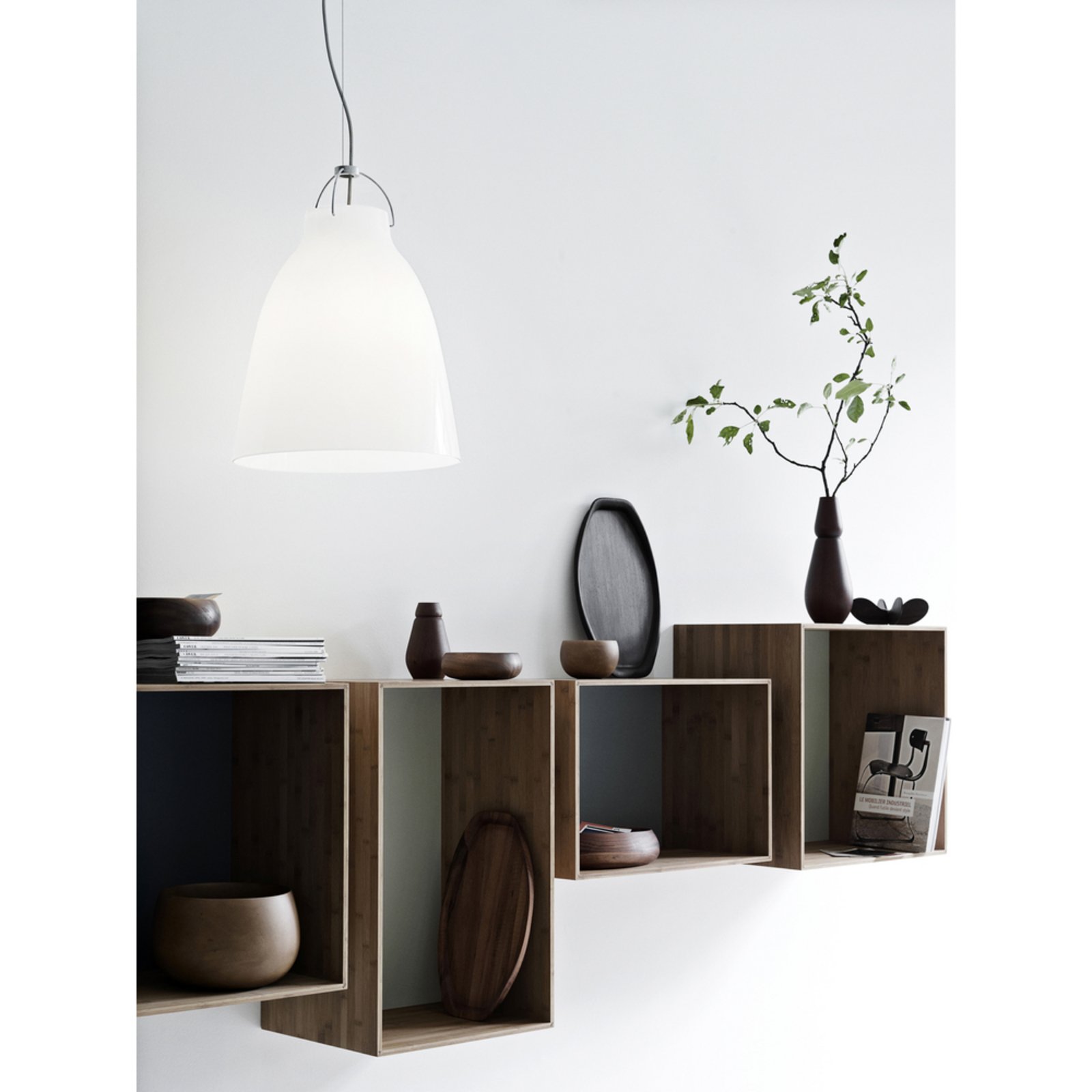 Caravaggio™ P1 Pendant Matt Grey45 - Fritz Hansen