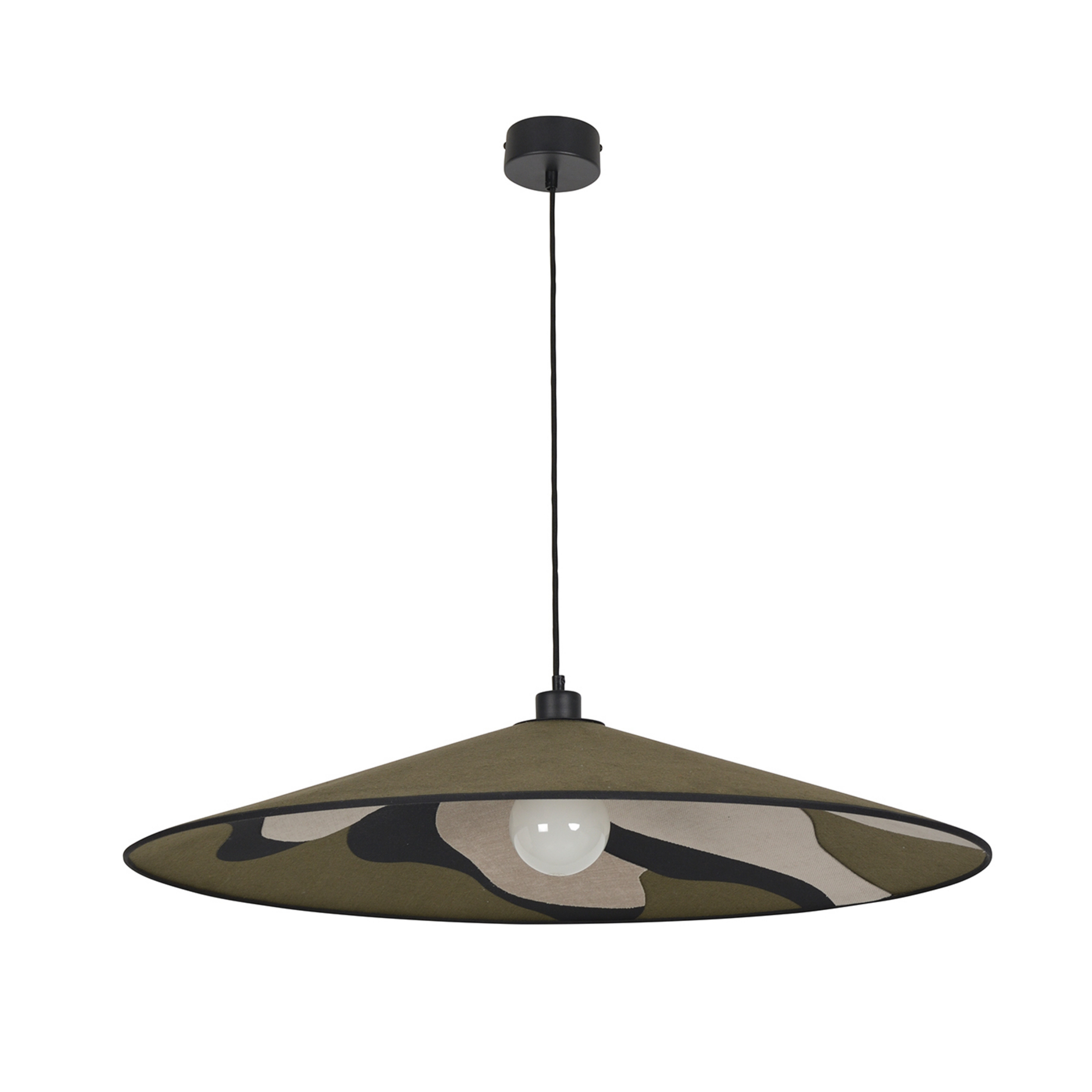 Sonia Laudet hanglamp, Ø 80 cm kaki - MARKET SET