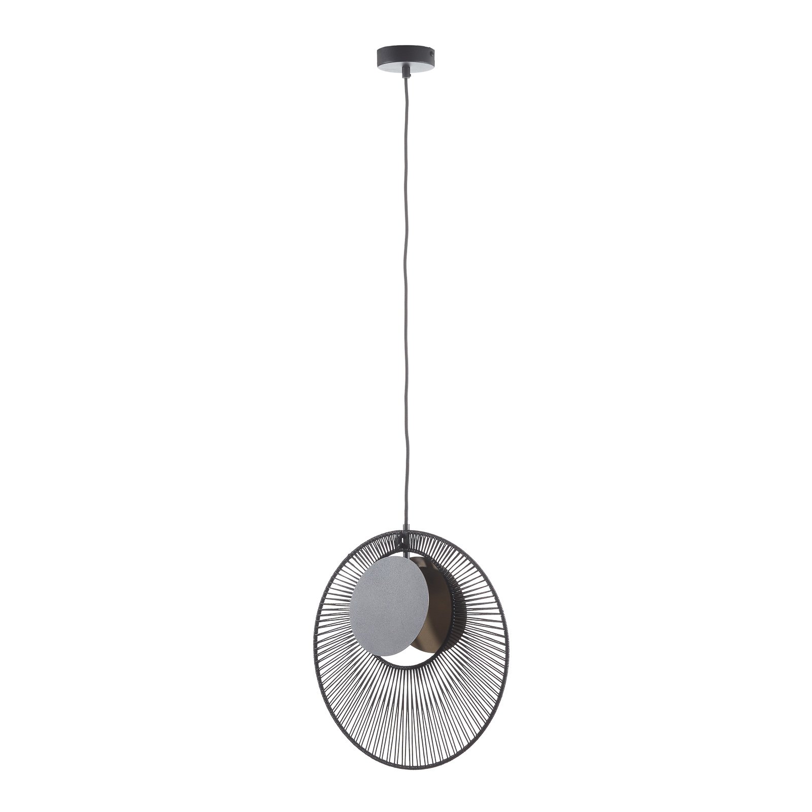Oyster Pendant Black - Forestier