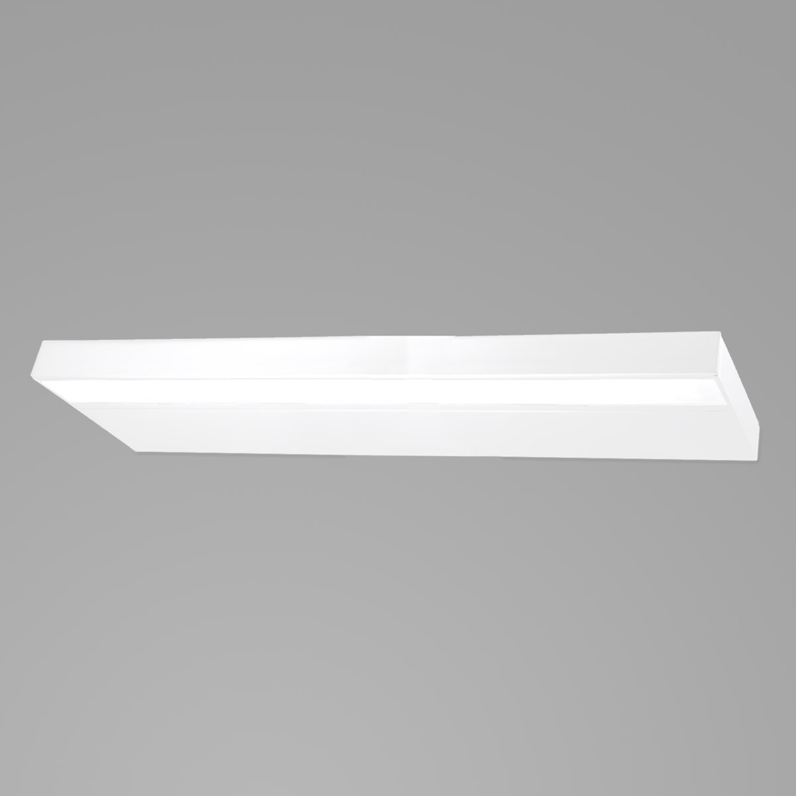 Modern LED-badrumsvägglampa Prim IP20 90 cm, vit