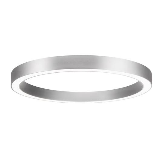 Orecchini scattini ovali in oro bianco con zirconi - Sari Gold