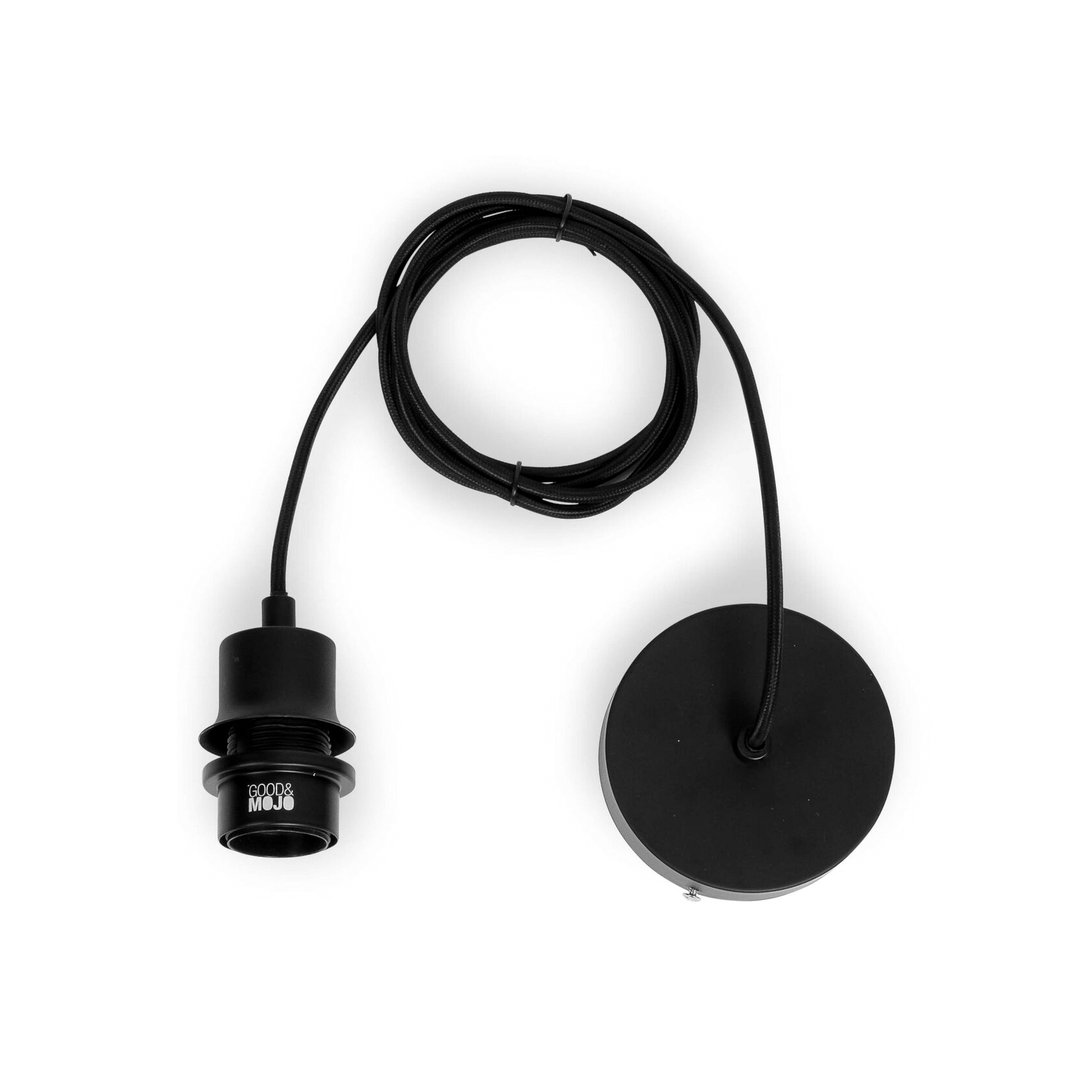 Good &amp; Mojo Ibiza hanglamp Ø 65 cm zwart