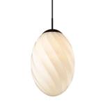 Twist Egg Lustră Pendul Ø25 Opal/Black - Halo Design