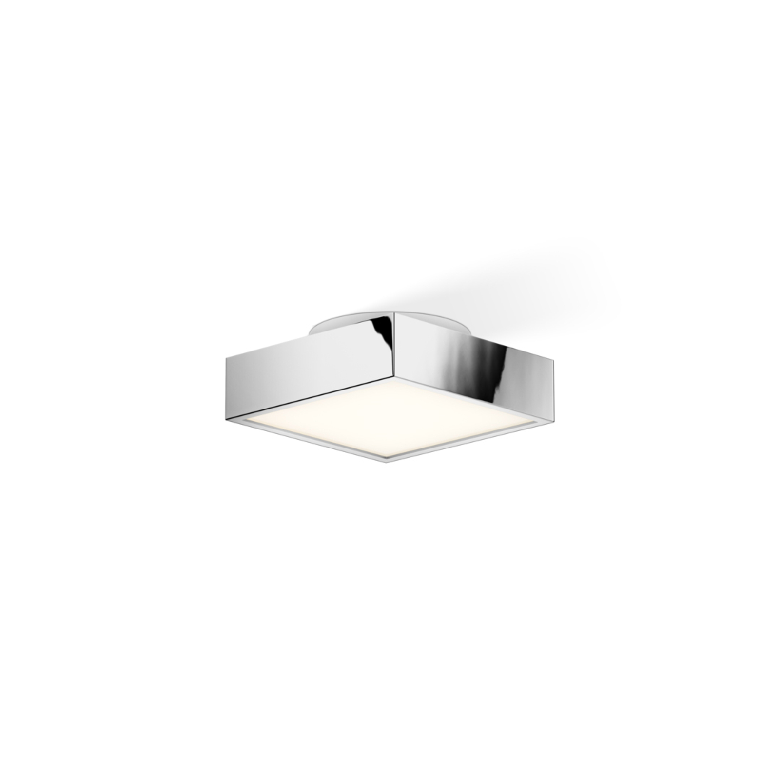 Decor Walther Cut 18 N LED ceiling lamp 18cm, for Bathroom, brass, glass, 11.5 W, energy efficiency: A+, L: 18 cm, W: 18 cm, H: 7 cm