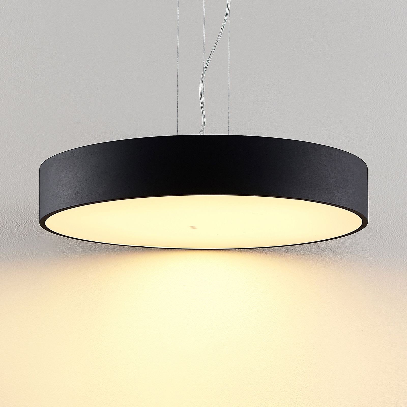 Noabelle LED hanglamp, zwart, 60 cm - Arcchio