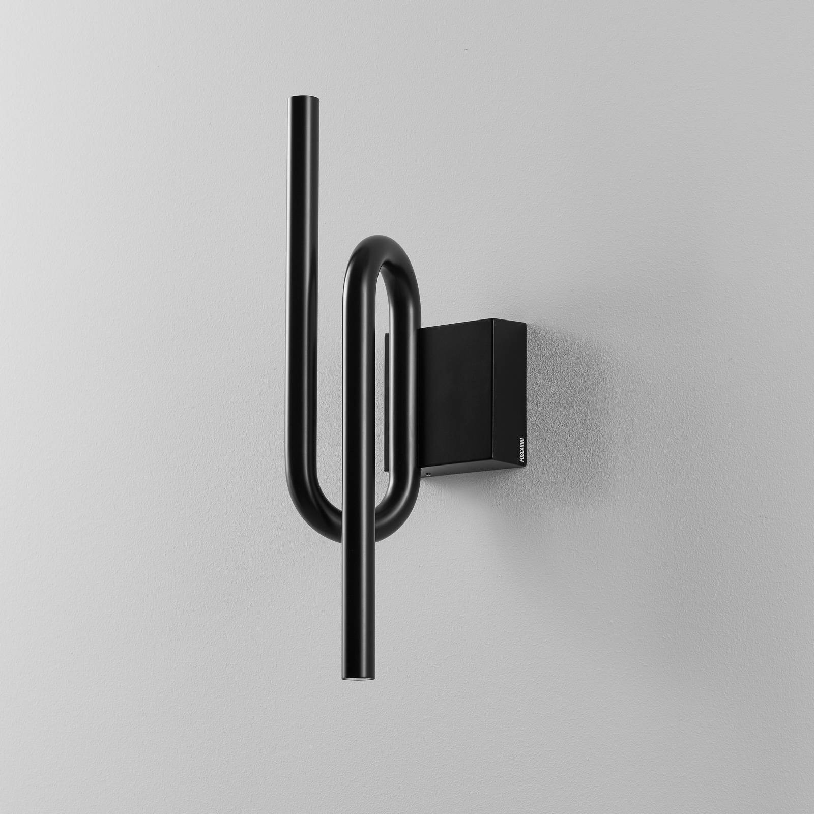 Foscarini Tobia LED-Wandleuchte schwarz günstig online kaufen