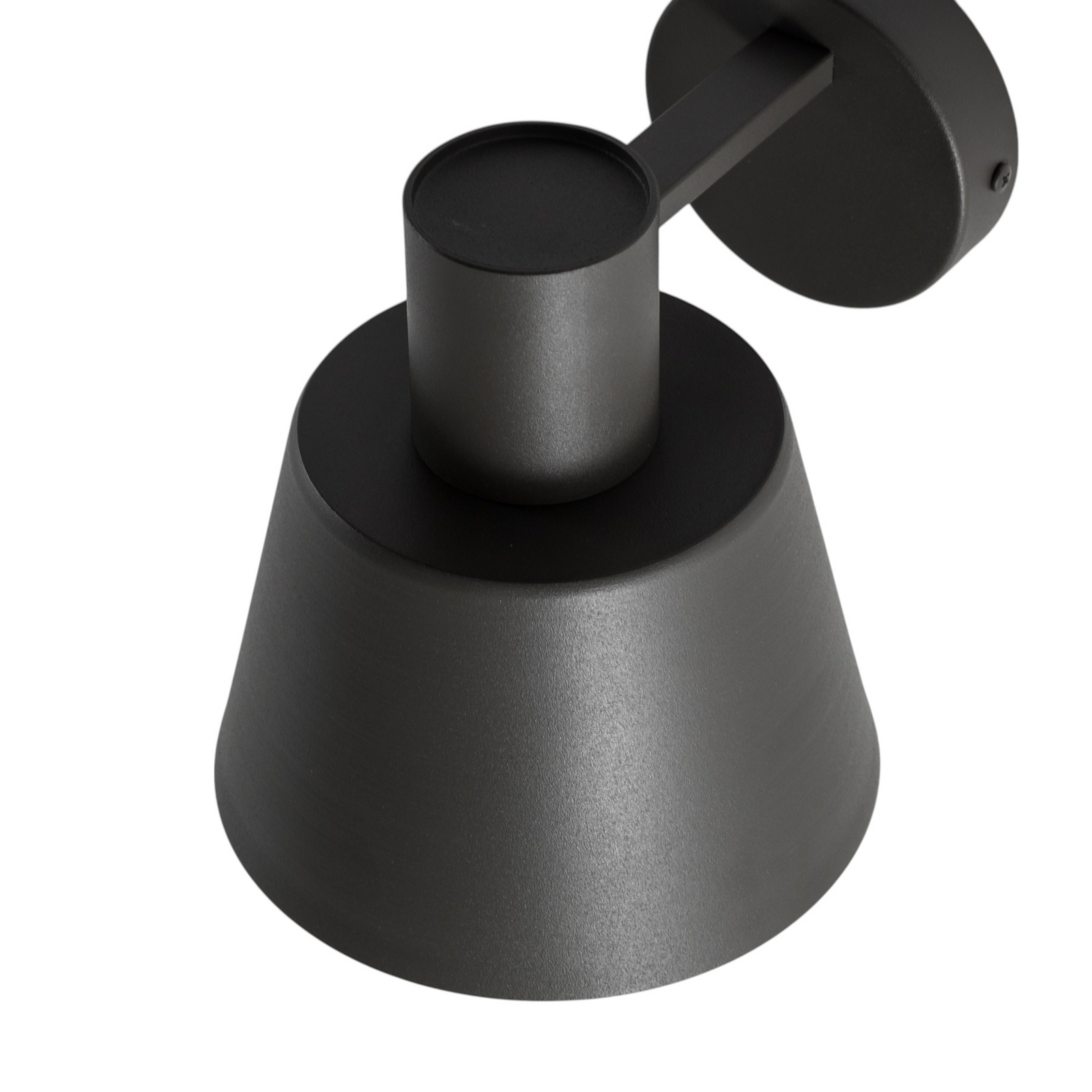 Wandleuchte Dunka, olivgrün, 1-flammig, Stahl, Höhe 17 cm