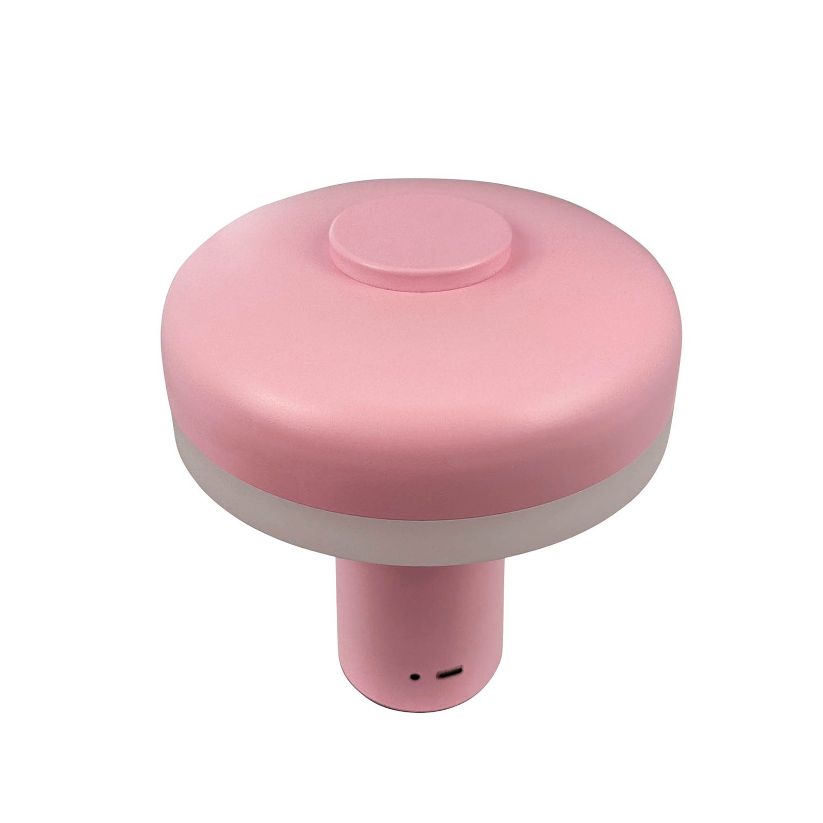 Dyberg Larsen LED table lamp Porter, pink, height 16 cm