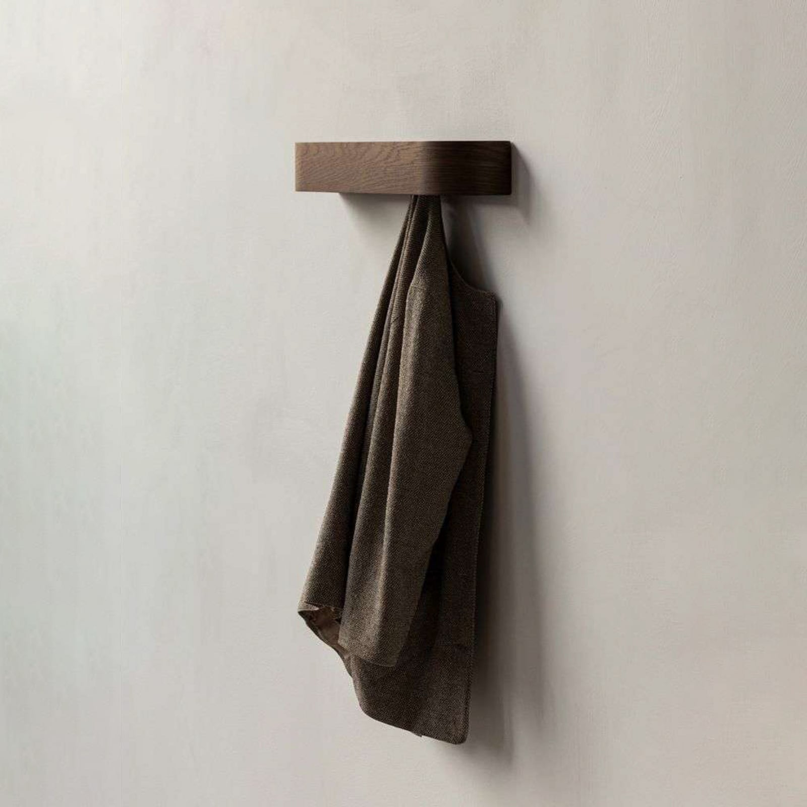 Epoch wall mount, dark brown, 79 cm, wood - Audo
