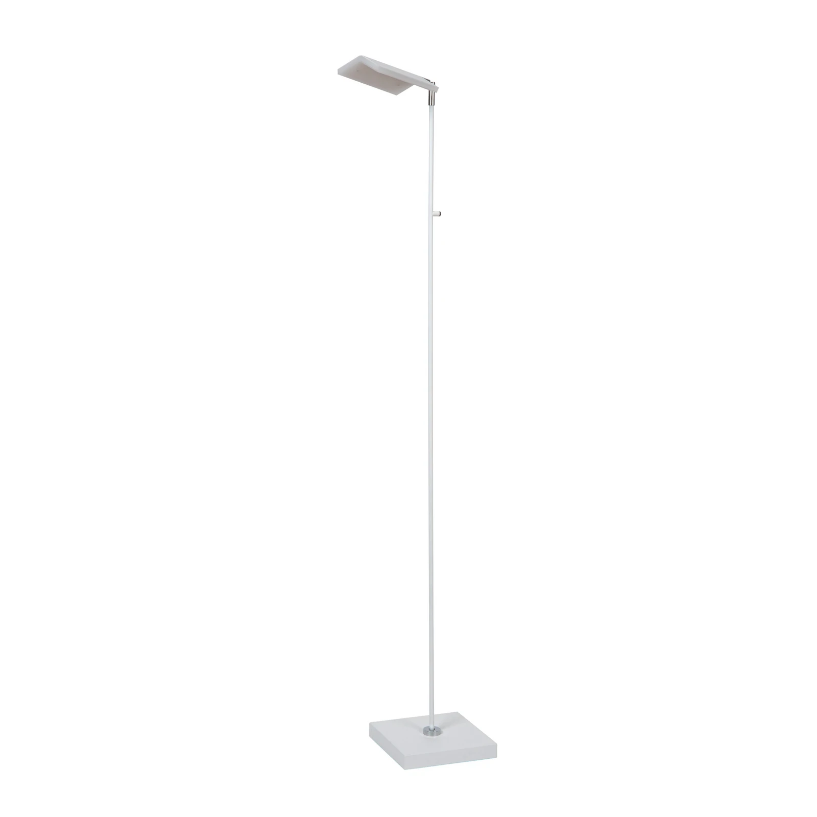 LED-Stehleuchte Aaron, weiß, dim to warm, Höhe 134 cm