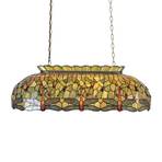 Green pendant light Fania in the Tiffany style