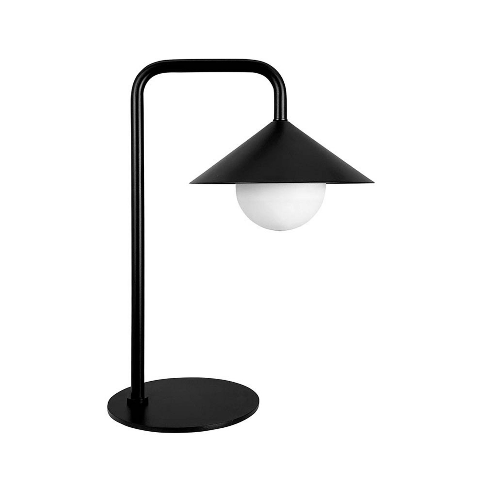 Nova Extérieur Portable Lampe de Table Mat Noir - DybergLarsen