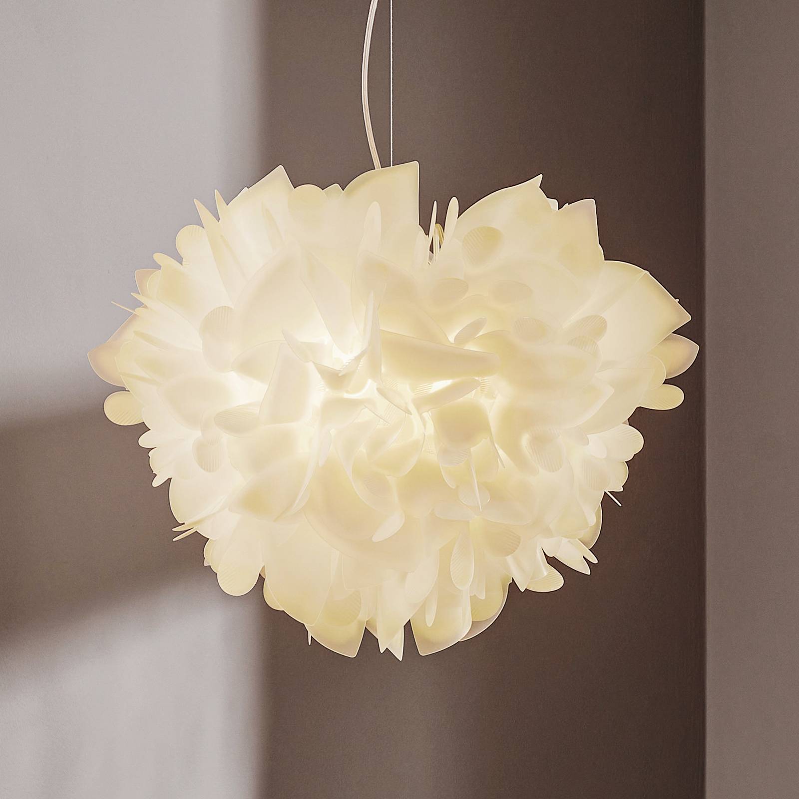 Slamp Veli Foliage lampa wisząca biała Ø 55cm