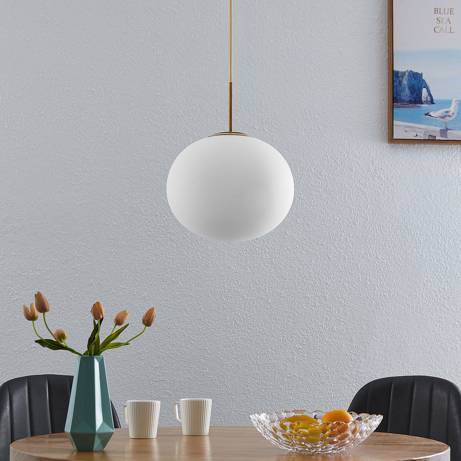 Noana Pendelleuchte Opal - Lindby