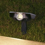 Calex LED-Solar-Erdspießstrahler Padoa, 2er-Pack, schwarz